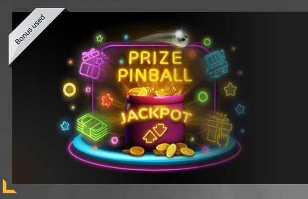 Betfair Prize Pinball Jackpot Bonus used