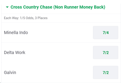 Cross Country Chase odds